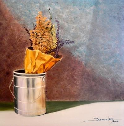 Dry Flowers in a Bag and Can by Deborah Levy